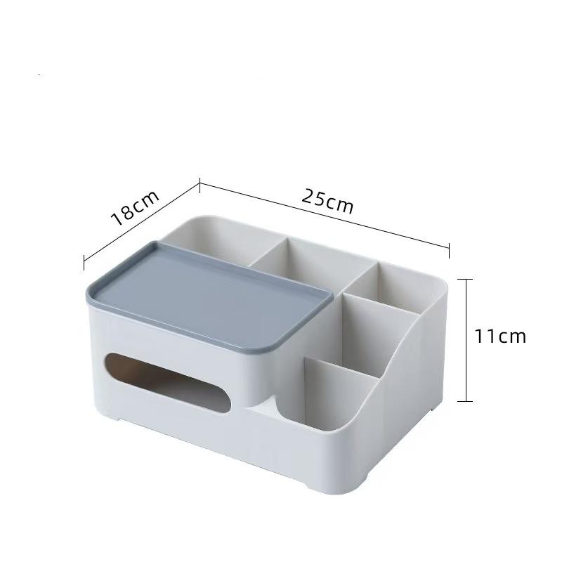 A multifunctional tissue box for home living room storage, simple paper drawing, Nordic style