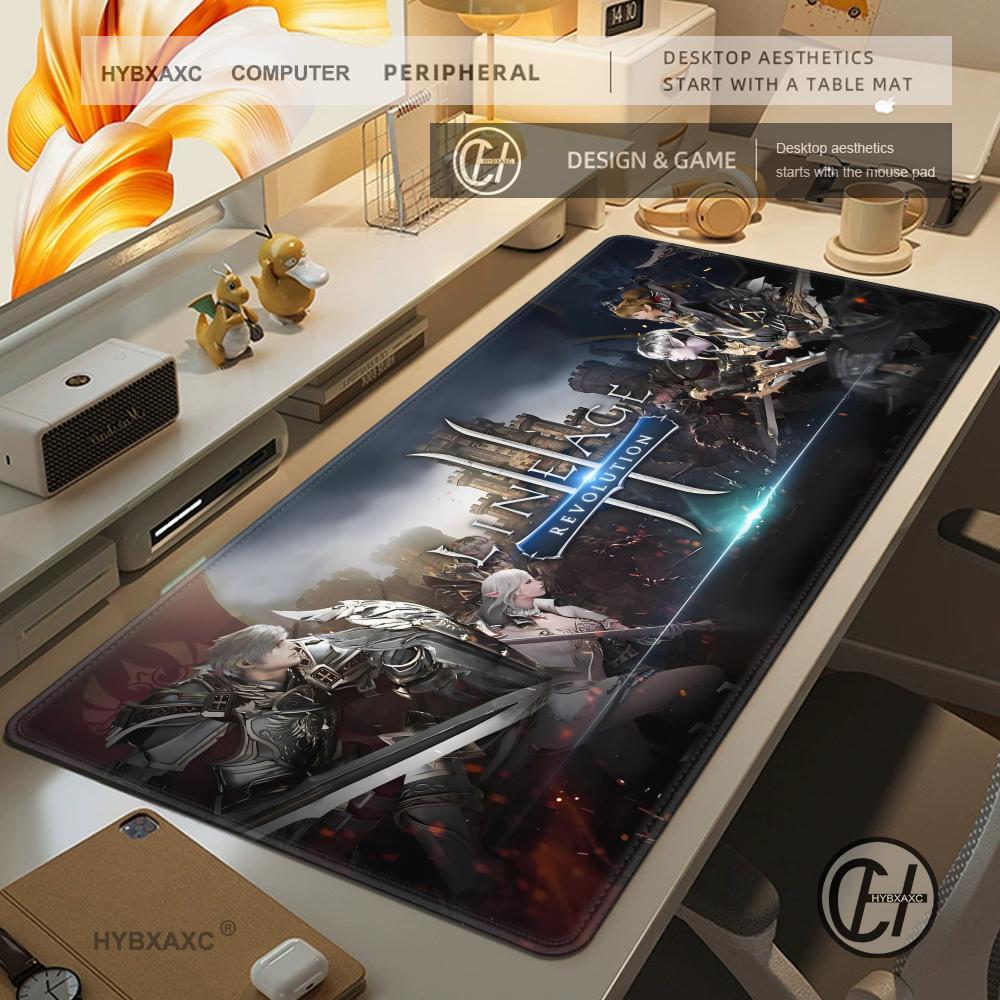 Lineage  Large Mouse Pad Gaming Mouse Pad PC Gamer Computer Mouse Mat Big Mousepad Silicone Carpet Keyboard Desk Mat Mause Pad