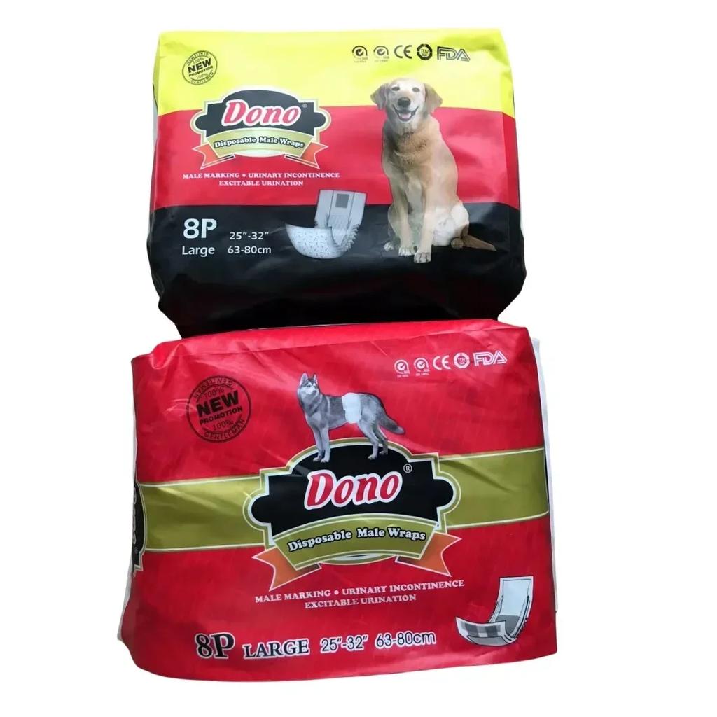 Xiaomi Waterproof Pet Diaper Male Dog Diapers Anti-side Leakage Sanitary Pants Period Shorts Puppy Diapers Dry Breathable Pet Diapers
