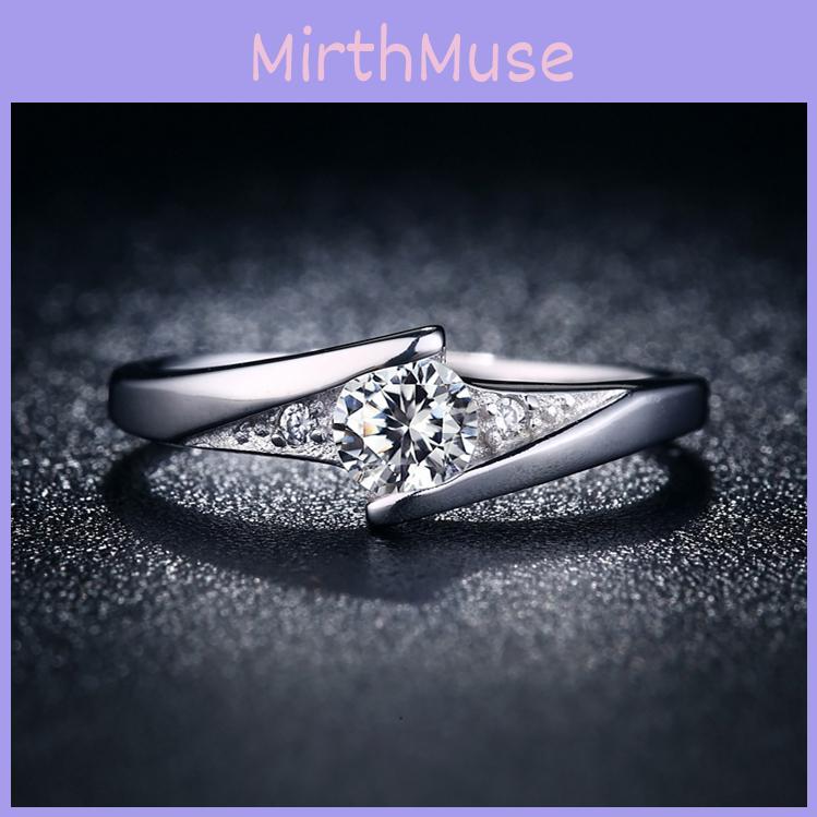 Copper Silver Plated Jewelry Ring For Women Fashion Hand Accessory For Gift