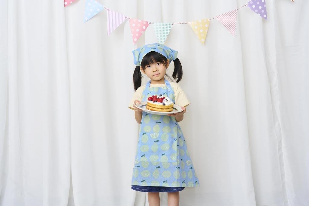 Förkläde för barn Sunlemon BL Rekommenderad längd [Rep] 100-130cm