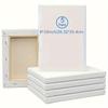5-Pack Premium Cotton Canvas Panels - Versatile Painting Surface forAcrylics, Oils & Watercolors - Ldeal for Artists & Hobbyists