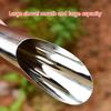 Stainless Steel Bucket Shovel Cultivation Bucket Succulent DIY Potted Bonsais Plant Dig Soil Household Helper Garden