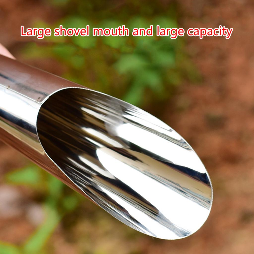 Stainless Steel Bucket Shovel Cultivation Bucket Succulent DIY Potted Bonsais Plant Dig Soil Household Helper Garden
