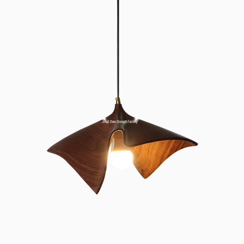 Wabi-Sabi Retro Pendant Light: Japanese Vintage Style for Dining, Bedroom, or Study