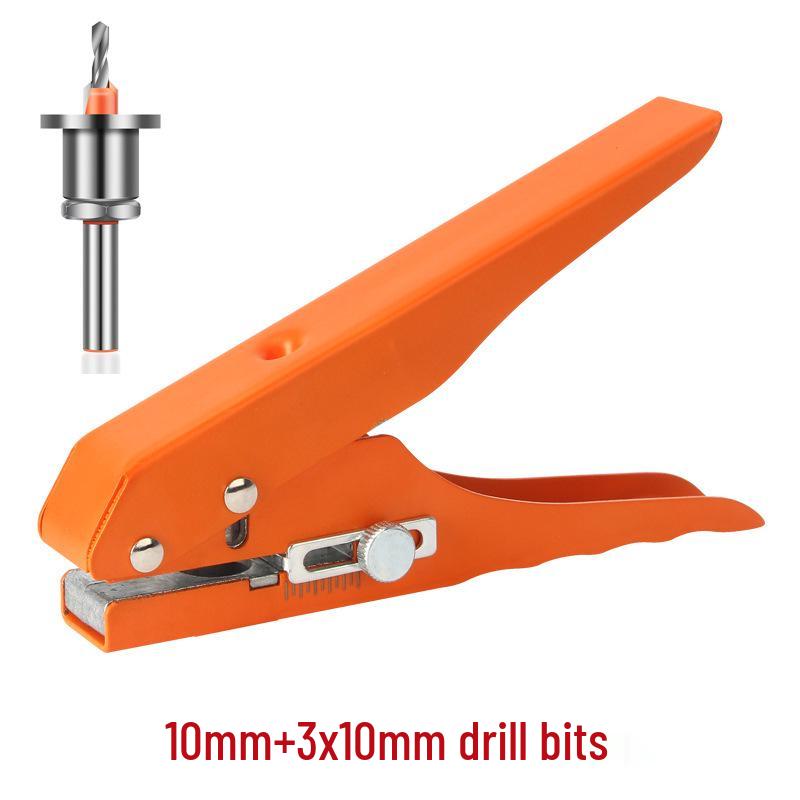 Edge Banding Hole Puncher: 8/10/12/15mm Woodworking Tool for Countersink Screw Hole Covers