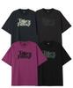 URBANAGE [2Pack] Take It Funny Vintage Oversized Short Sleeve (4 Colors) (Type A)