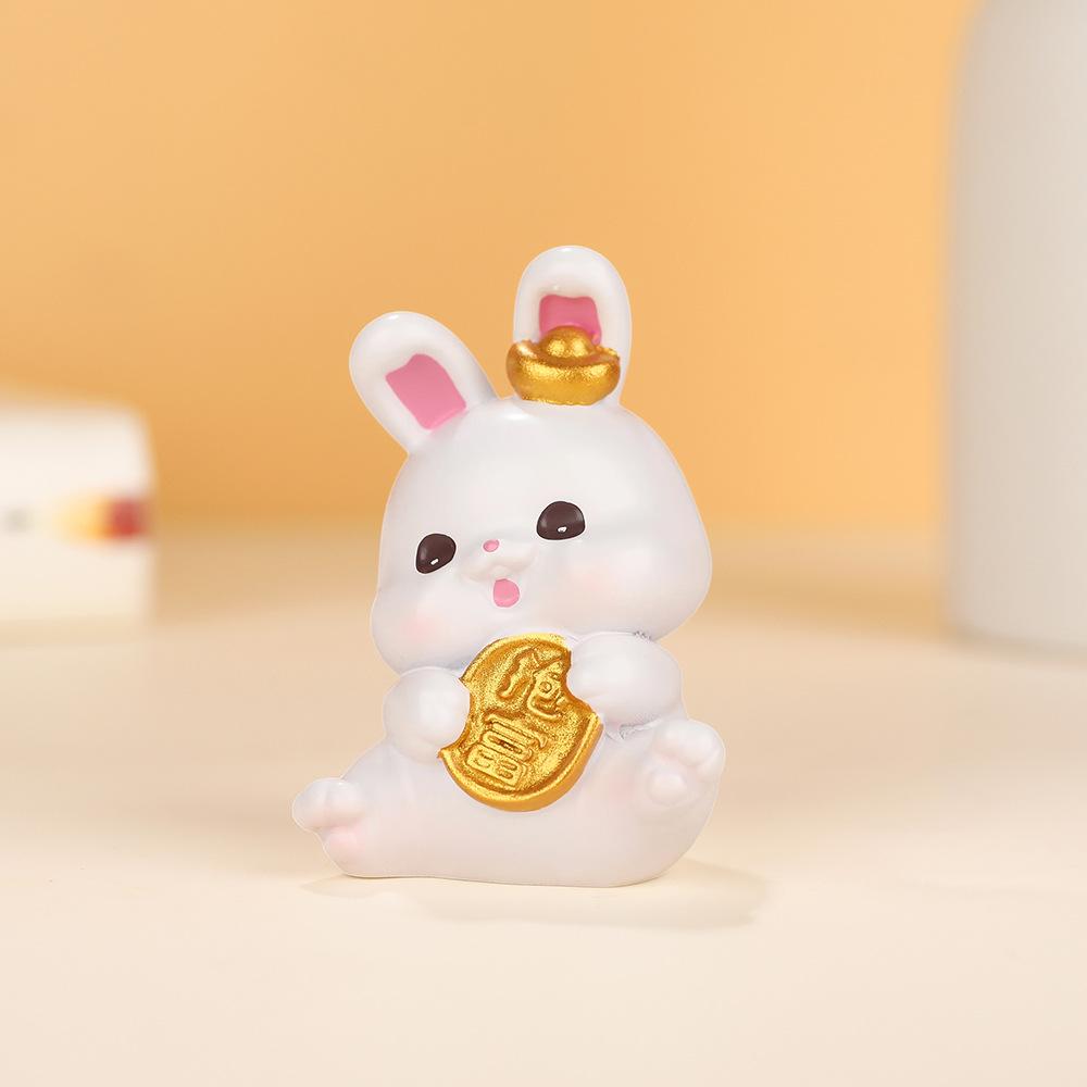 Twelve Zodiac Figurines, Cartoonish and Cute Cake Decorations, Resin Handicrafts, Office Desk Decorations, Small Ornaments