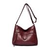 New Women's Bag Retro Fashion Shoulder Messenger Bag Women's Simple Texture Mother Bag Shoulder Bag