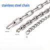 Gongdengdeng 304 Stainless Steel Long Link Chain