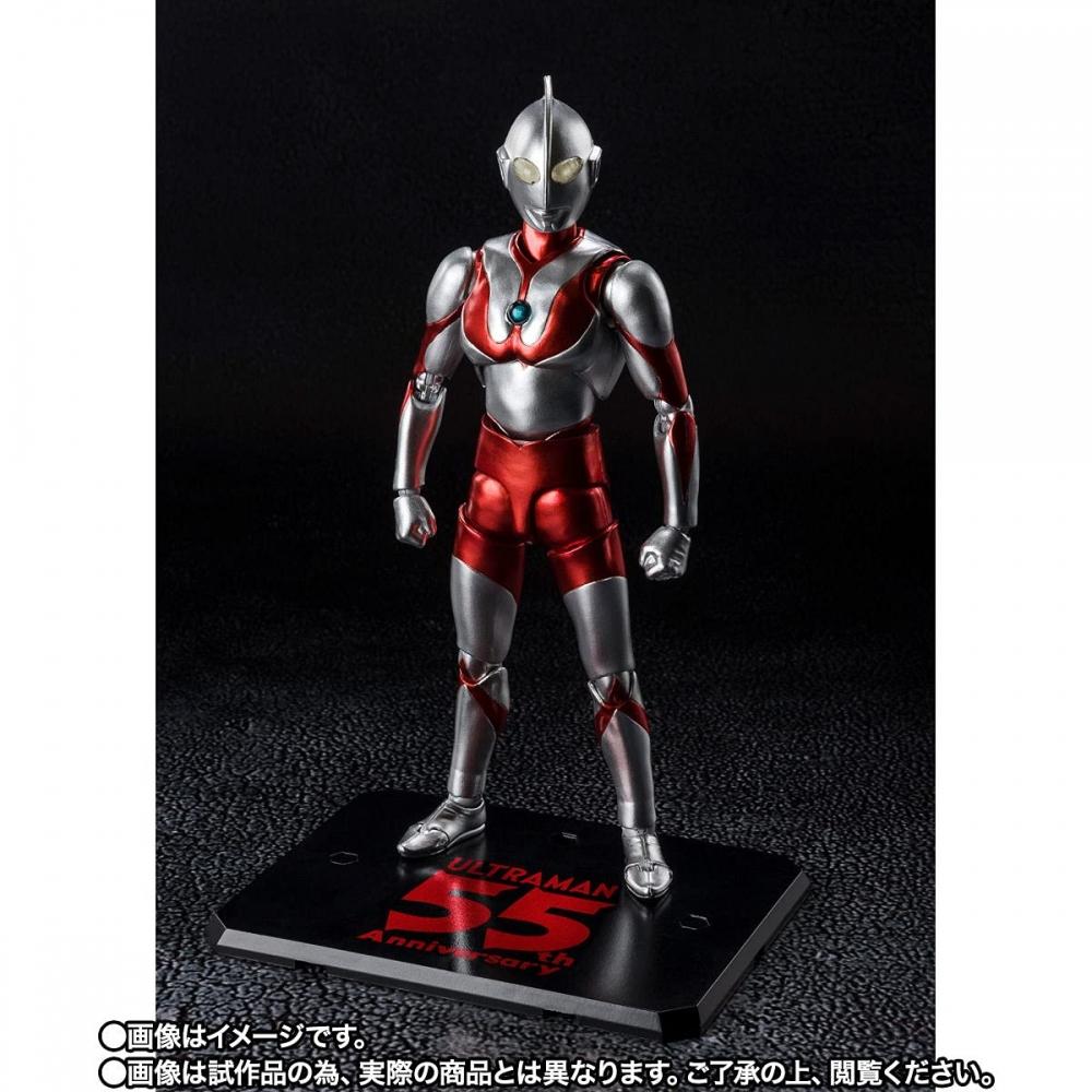 Bandai SPIRITS S.H.Figuarts Ultraman 55th Anniversary Ver. Made of PVCABS Height Approx. 150mm Painted Movable Figure