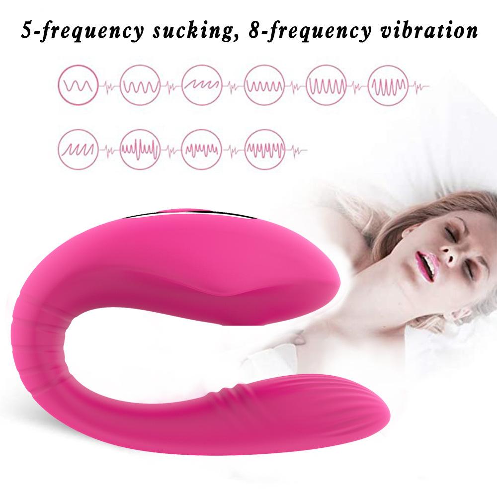 Yuna Charging U-Shaped Sucking Wear Vibration-Absorbing Vibrator Female Vibration Masturbation Device Adult Sex Product