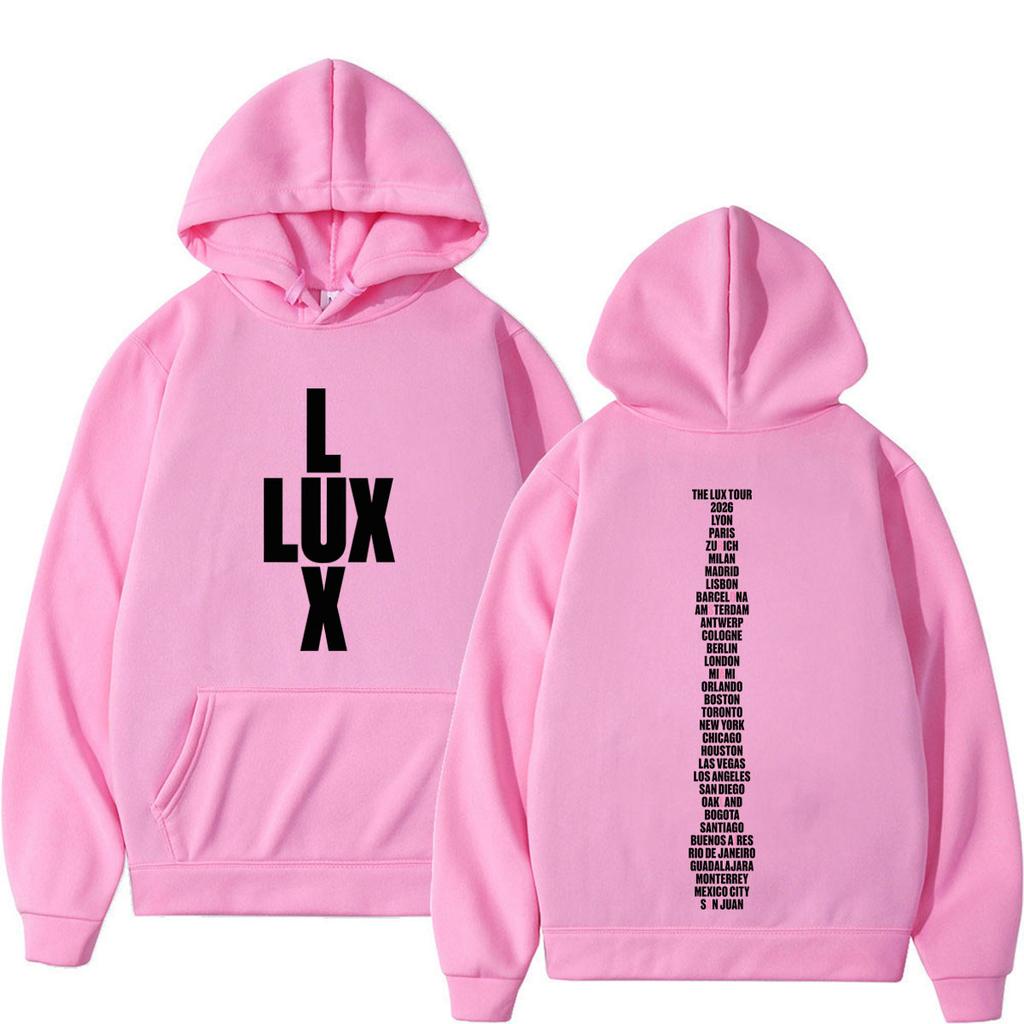 Singer Tour Print  Hoodie Men Women Aesthetic Trendy Pullover Long Sleeves Casual Streetwear Loose Sweatshirts