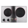 Household Stainless Steel Electric Stove Kitchen Appliance Dual Control Infrared Stove Portable Desktop Burner
