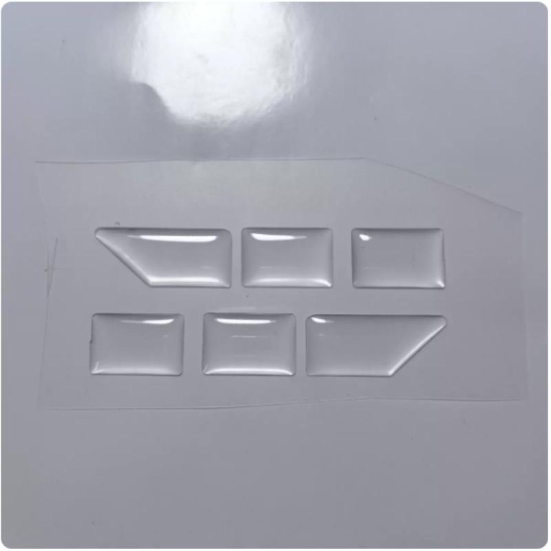 Handbrake Central Control Gear Button Protection Film For GAC Trumpchi GS3 2026 Transparent Epoxy Interior Modification Supplies