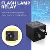 Portable Car 3-Pin CF-13 Electronic LED 12V Flasher Relay Fix For Turn Signal Blinker