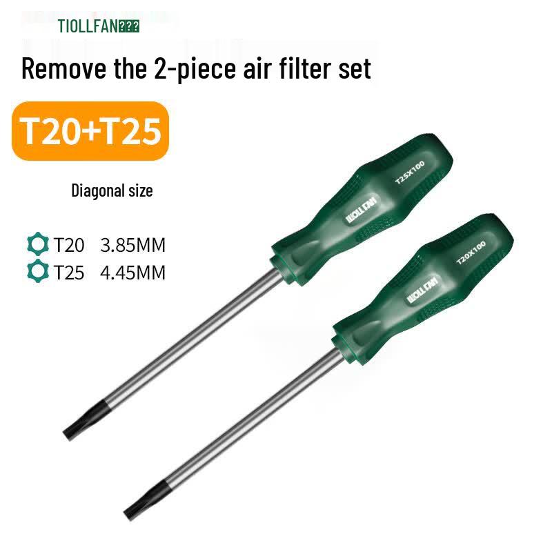Woerfan Magnetic Torx Hex Screwdriver Set (T20, T25)
