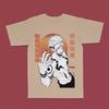 Anime Jujutsu Kaisen Sukuna the King of Curses T-shirt Japanese Manga Gift Tee Men's T-Shirt Black Casual Crew Neck Cotton Tee