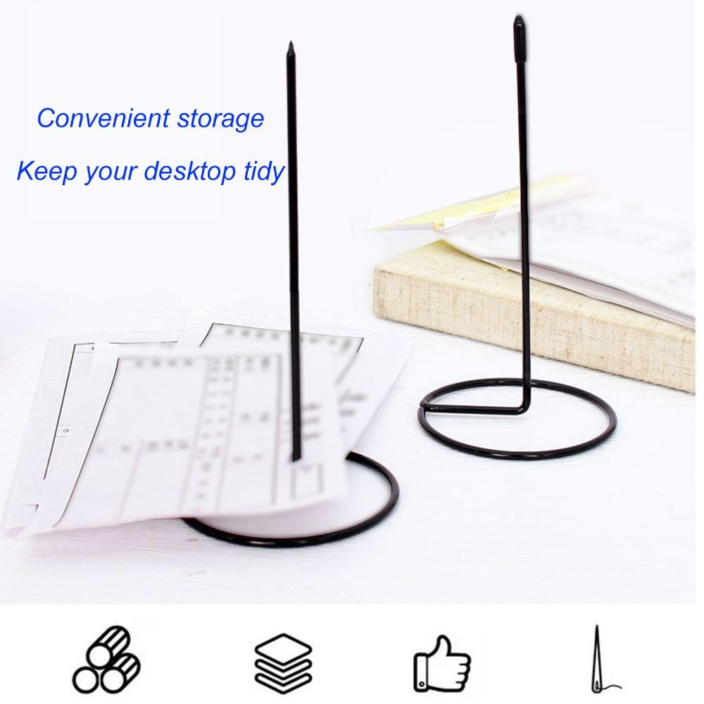 4Pcs Stable Receipt Holder 14cm Long Ticket Holder Straight Receipt Stabber  Receipt Storage