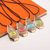 Digimon Anime Pendant Necklace - Holy Plan Wisdom, Courage, Friendship, Hope Badge Alloy