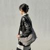 BRBAG BR_ZF1029 Padding X Strap Shoulder Bag