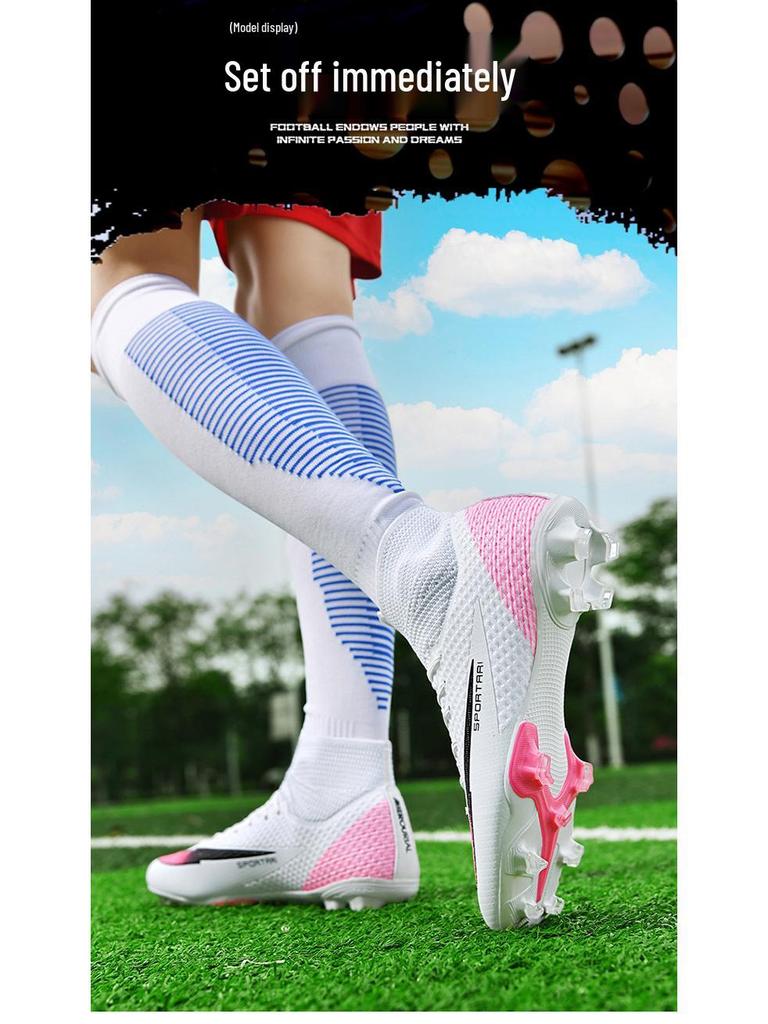 Unisex Cross-Border Low-Top Football Shoes: Youth/Men's/Women's Long or Multi-Studs, Kids' Training, In Stock