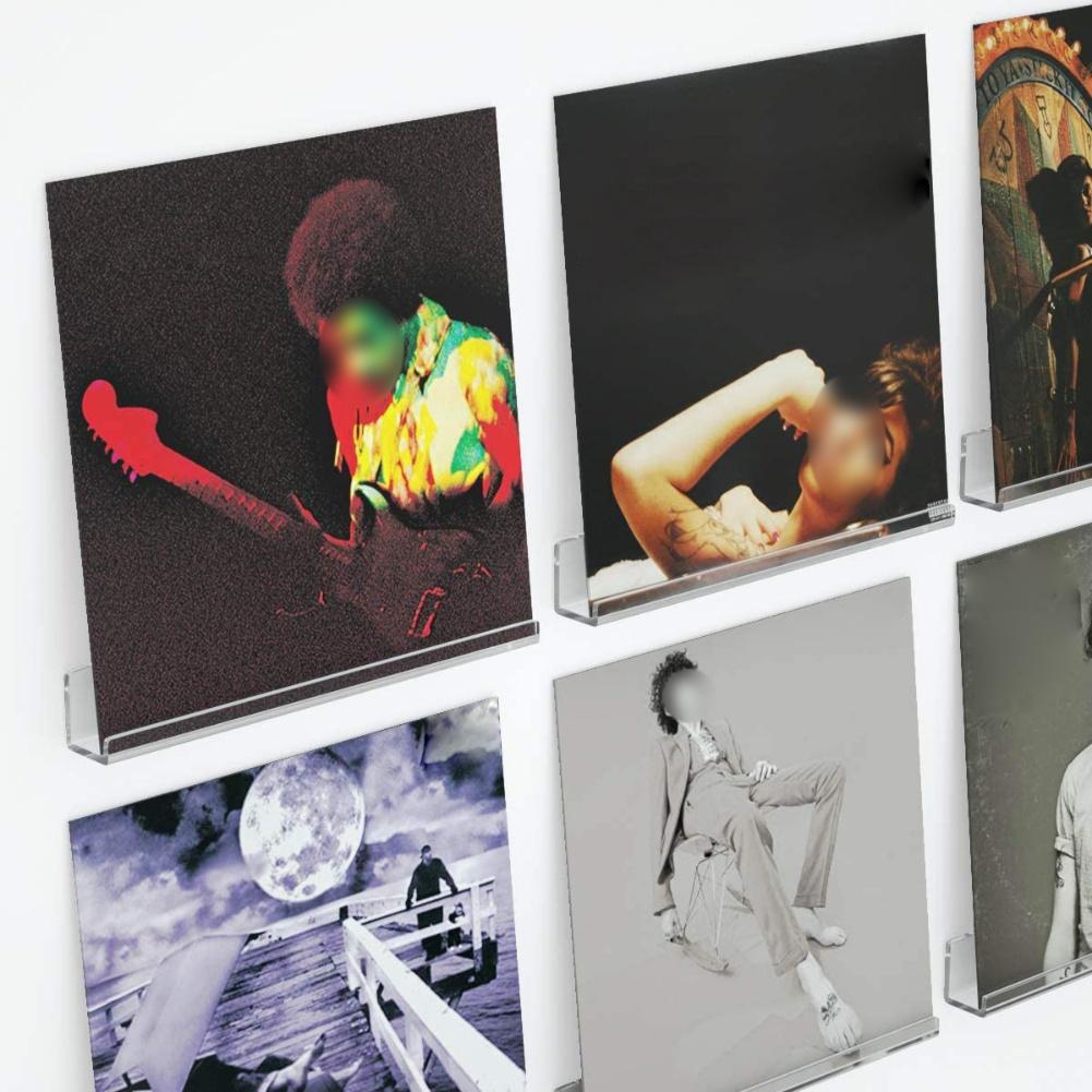 Anti-fall Feature Vinyl Record Shelf Vinyl Display Shelf