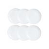 Service De Vaisselle - Luminarc - Diwali - 6 Pcs - Verre - Blanc - 19 Cm