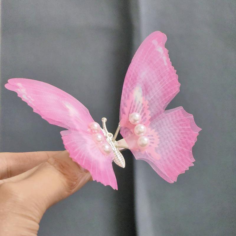 Super Fairy Butterfly Hair Clip & Car Vent Accessory - Internet Celebrity Style