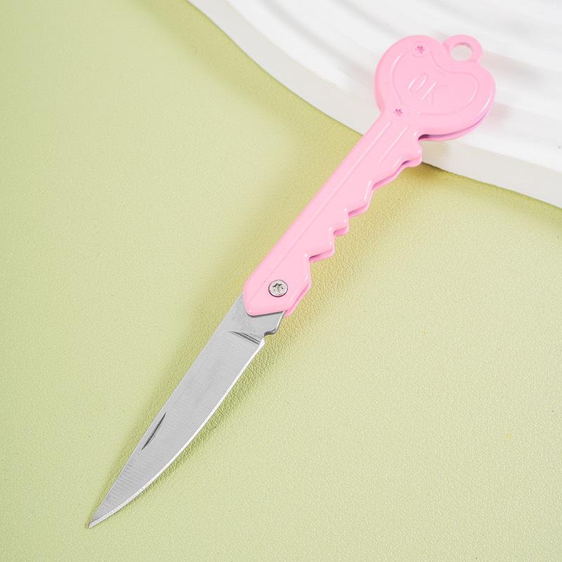 Folding Key Opener, Box Cutter, Beautiful Box Cutter, Metal Trumpet, Mini Stainless Steel Multi-functional Portable
