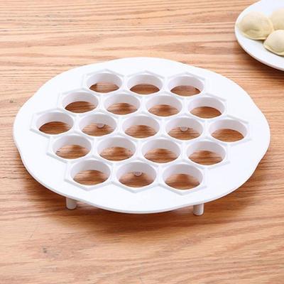 Schnelle Pelmeni-Form 19 Löcher Teigtaschenformer Manuell Teigblätter DIY Fleisch-Pelmeni-Pressform Haushaltsküchenwerkzeuge