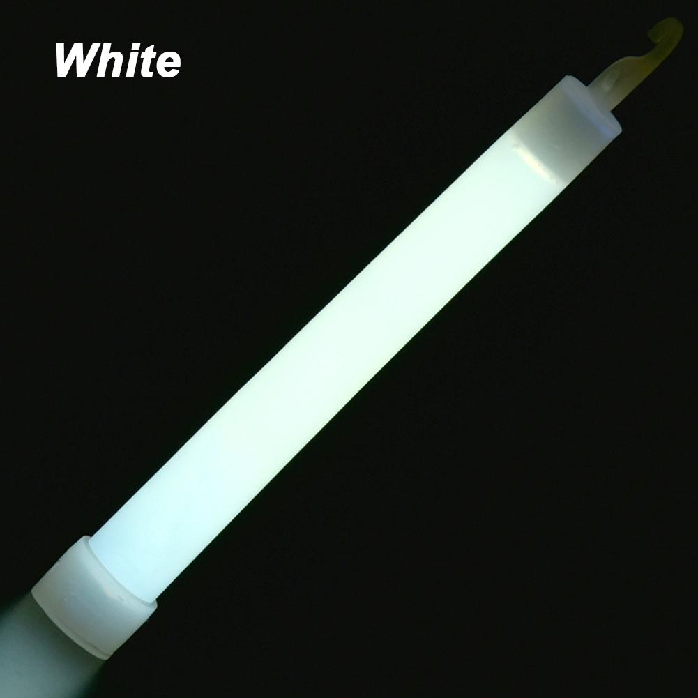 

1шт 6 дюймов флуоресцентная палочка с крючком для кемпинга на открытом воздухе концертная атмосфера светящаяся палочка белый