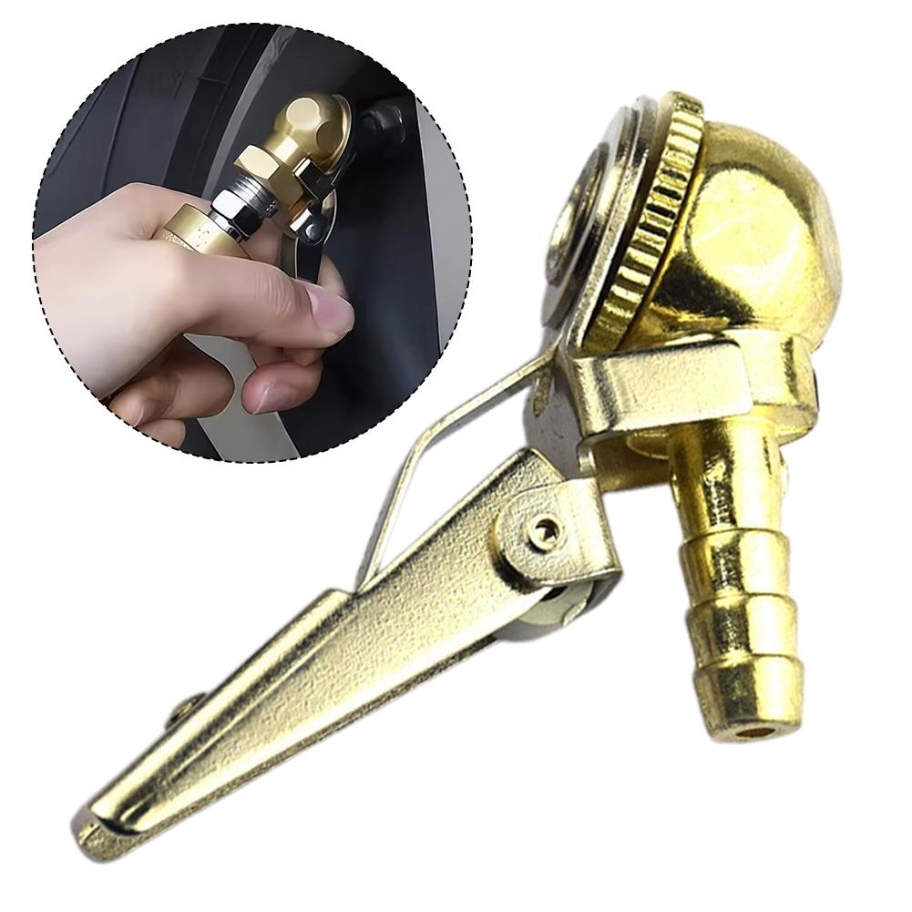 NEW Tire Air Chuck Inflator With Valve Stem Air Pump Tools Connector Chuck Truck Inflator Clip Repair Auto Valve Tyre W2G8