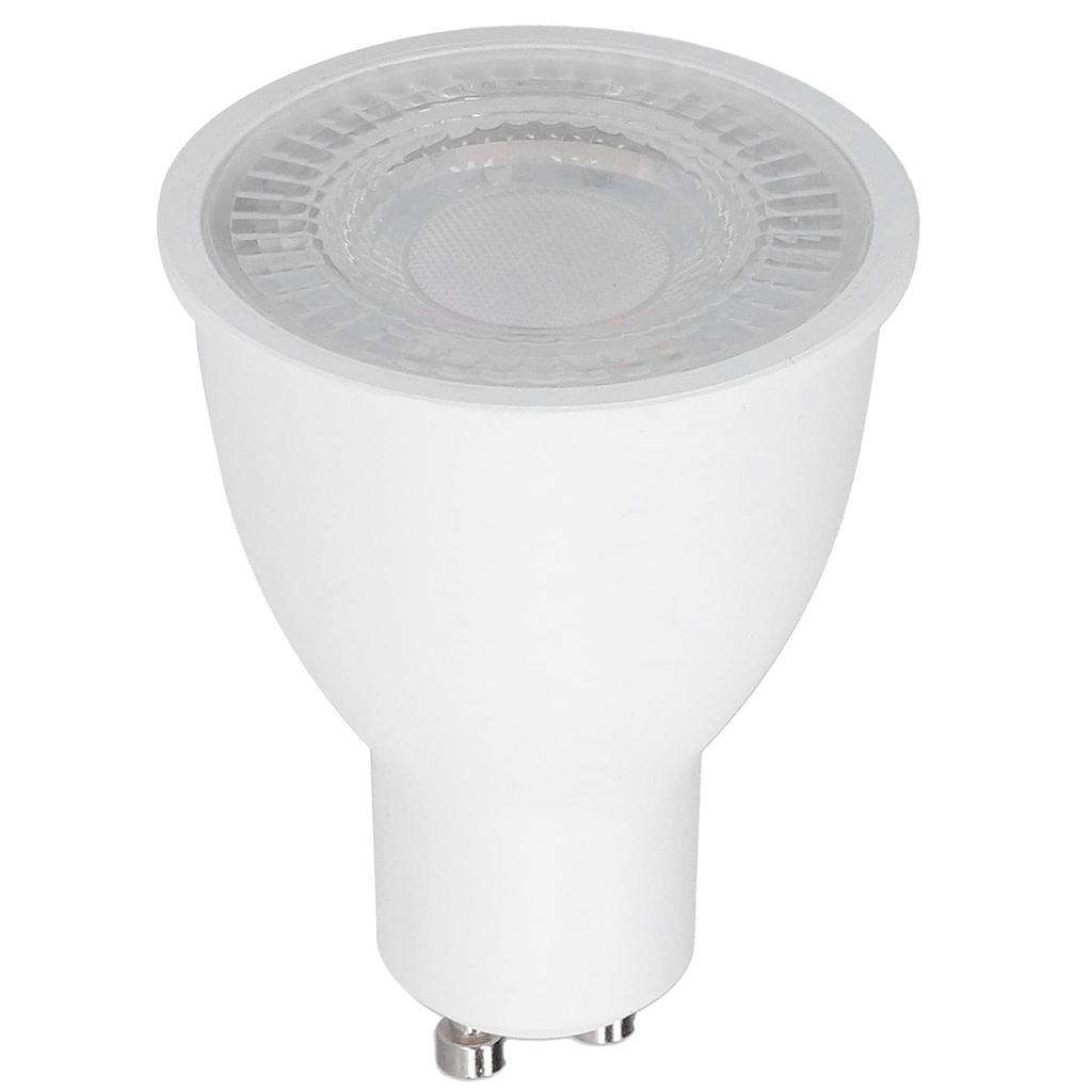 LED Light Bulb GU10, 1100LM, 3-Year Lifespan, Plastic-Clad Aluminum, Spotlight, 10W, Daylight White (Cool White Light), for Living Rooms and