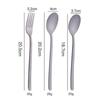Long Handle Outdoor Camping Fork Portable Cutlery Fork Chopsticks New EDC Tool  Outdoor Tool