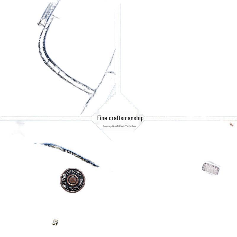 Romon Men's Fleece-Lined High Elasticity Straight-Leg High Waist Loose-Fit Jeans