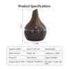 300ml Quiet Humidifier & Aromatherapy Diffuser for Bedroom, Office  Essential Oil Compatible, Soothing Cool Mist