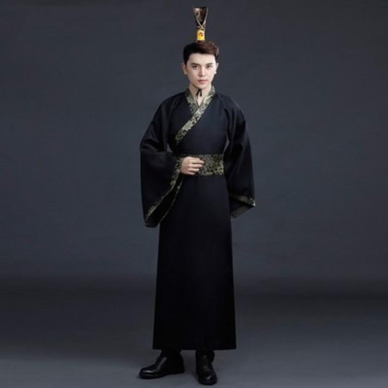 Trajes Hanfu Masculino Dinastia Tang Herói Han Palco Imperador Hanfu Masculino Estilo Chinês Roupa Tradicional Chinesa para Homem Cosplay