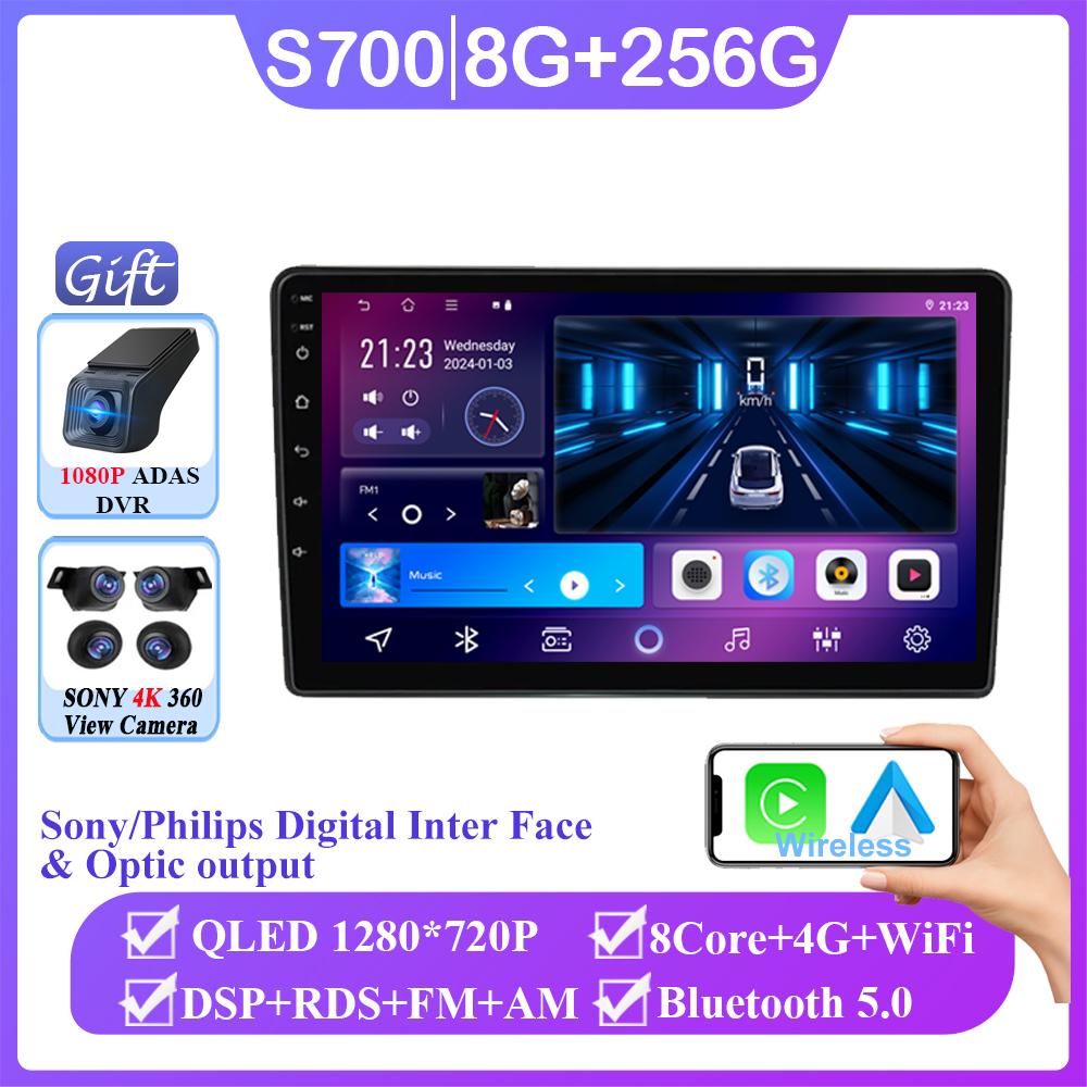 Android 14 Auto Radio For Peugeot 308 T9 308S 2013 - 2017 Multimedia Video Player 2Din Carplay Android Auto Navigation GPS DVD