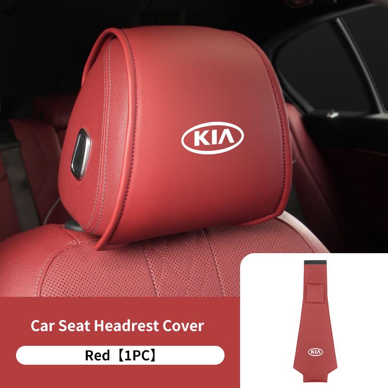Auto Styling Kopfstützenhülle Schmutzabweisend Staubdicht Schutzabdeckung für KIA Stinger Optima Cerato Soul Venga Forte Spectra Sedona