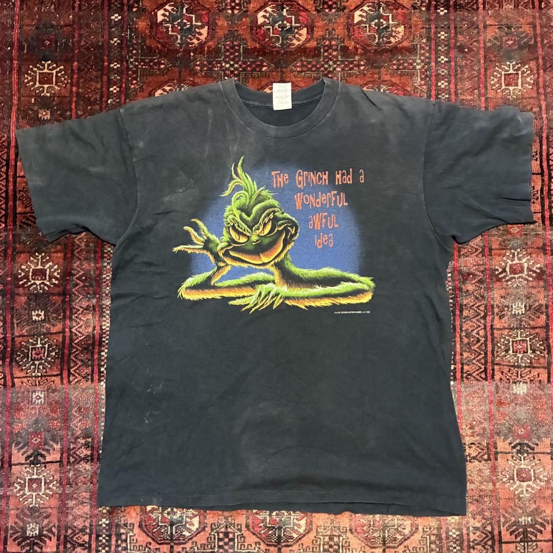 

[USED] 90s Dr. Seuss Grinch XL