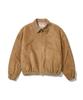 Andros Mimi Suede Blouson Jacket (Beige)