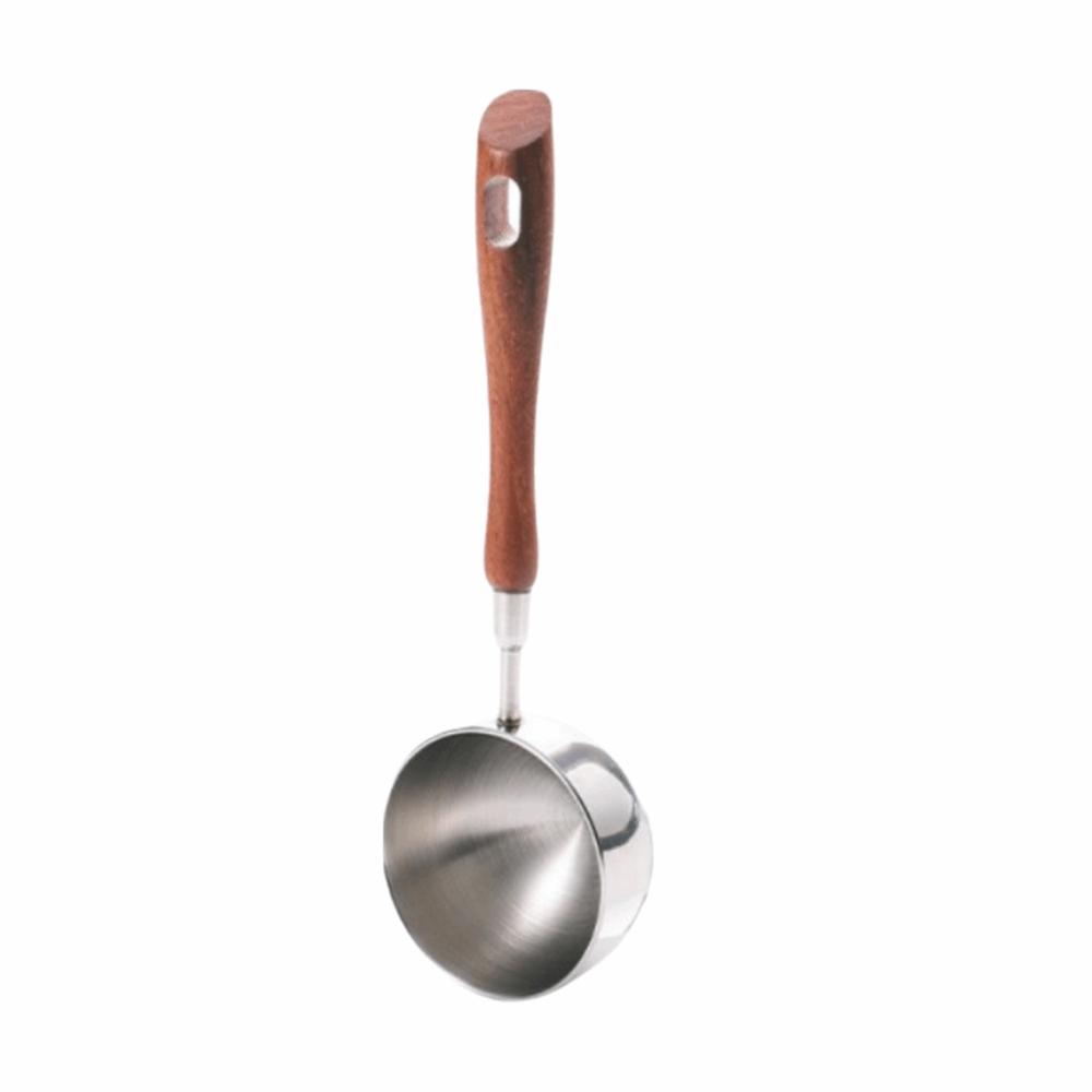 30ML Coffee Measuring Spoon Wood Handle Coffee Sugar Scoop Baking Accessories Rosewood