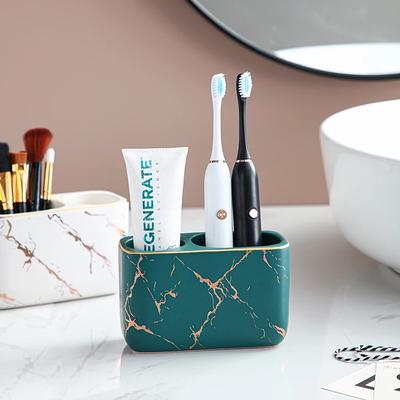 Leichter Luxus Elektrische Zahnbürste Halter Badezimmer Zahnpasta Zahnbürste Make-up Pinsel Kamm Aufbewahrungsbox Stifthalter Badezimmerartikel