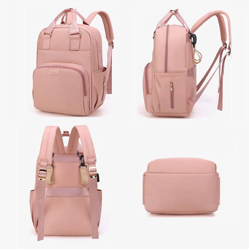 Mummy Bag Usb Diaper Bag Baby Care Large Capacity Mom Backpack Mummy Maternity Wet Bag Waterproof Baby Pregnant Bag Nappy Bag