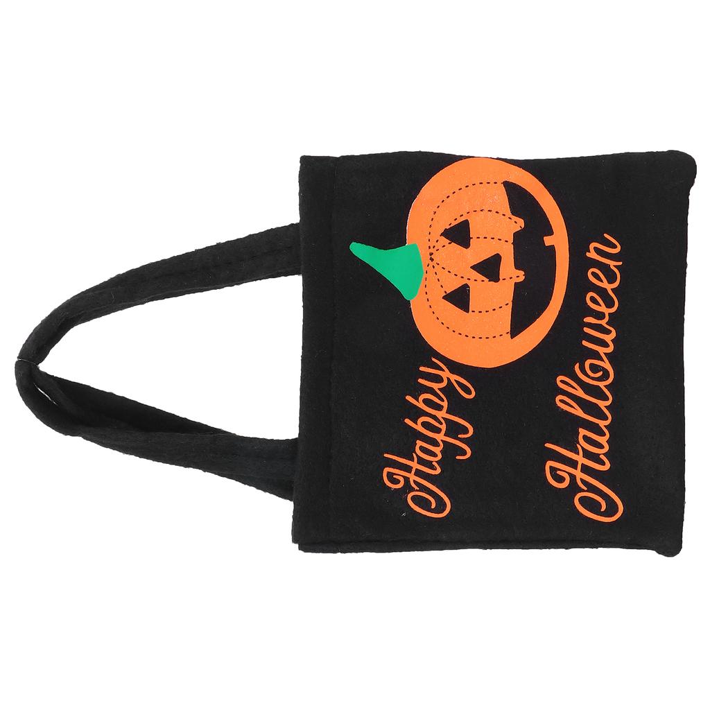 Halloweenová taška na sladkosti Dekorace Pavouk Dýně Trick Or Treat Domácí Párty Kabelka Ozdoba Rekvizita Oranžová Dýně