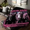 Rock band L-Linkin P-Park Blanket For Sofa Office Bed Plane Travel Sleep Read Relax Camping Soft And Warm