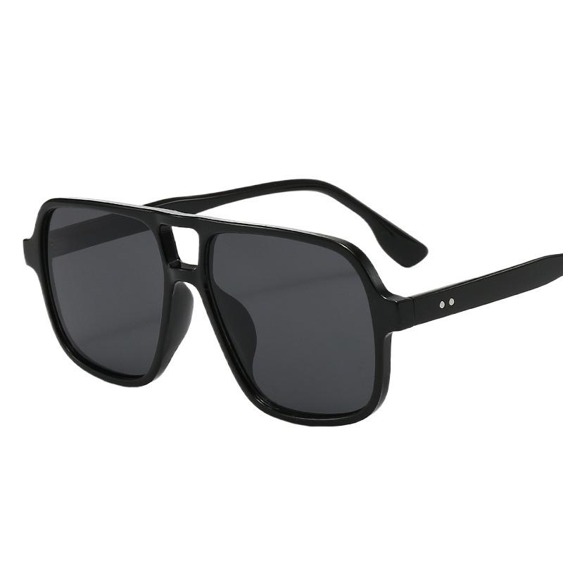 Vintage Pilot Sunglasses Women Double Bridge Candy Color Sun Glasses Trendy Korean Style Shades Fashion Brand Design
