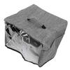 Toaster Cover with Base Waterproof Oxford Cloth Small Appliance Dust Cover with Transparent Front Panel