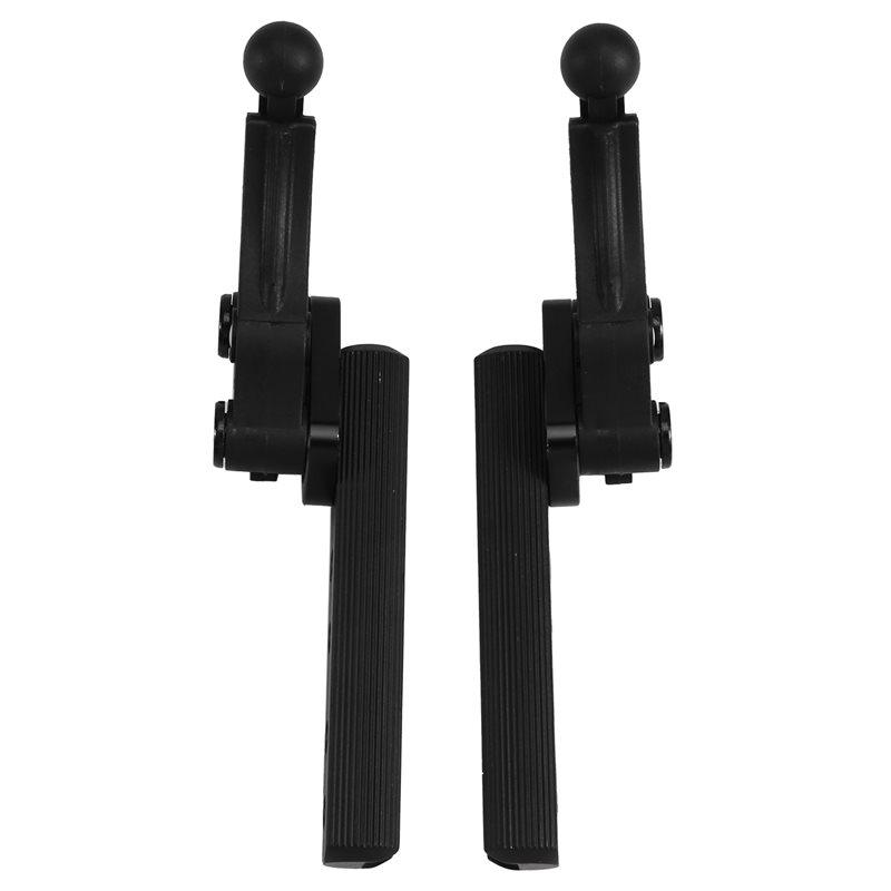 ABTU-Aluminum Alloy Wheelchair Hand Brake For Sports Manual Wheelchair- Pair Of Spare Parts